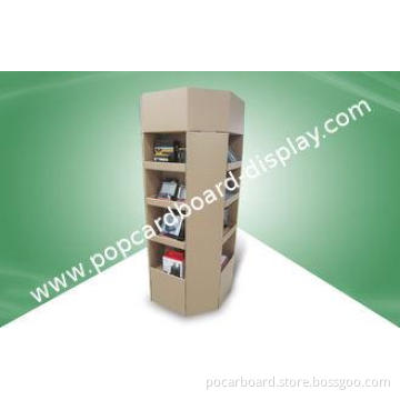 8 - face All - round - show POS Cardboard Display Stands Fo